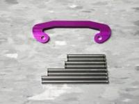 Stainless steel suspension shaft set w/rear brace - thumbnail