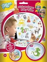 Totum Verwijderbare Raamstickers Sprookjes 55 Stuks - thumbnail