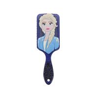 Disney® Elsa FROZEN 3D-haarborstel marineblauw - thumbnail