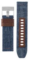 Horlogeband Diesel DZ1825 Leder Jeans 24mm - thumbnail