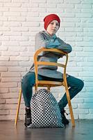 Baagl Gymtas Skate Checked - thumbnail