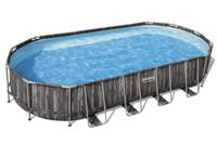 Bestway Zwembadset ovaal 7,32x3,66x1,22 m - thumbnail