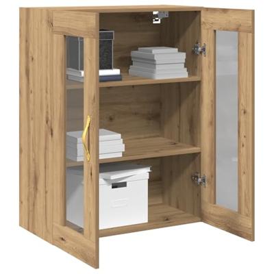 Wandkast Artisan Eiken 69,5 x 34 x 90 cm Bewerkt hout Wandkast Artisan Eiken 69,5 x 34 x 90 cm Bewerkt hout