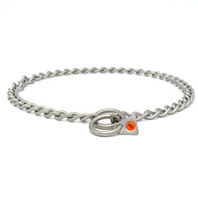 Hondenhalsband Hs Sprenger Zilverkleurig 3 mm Schakels Gedraaid 65 cm