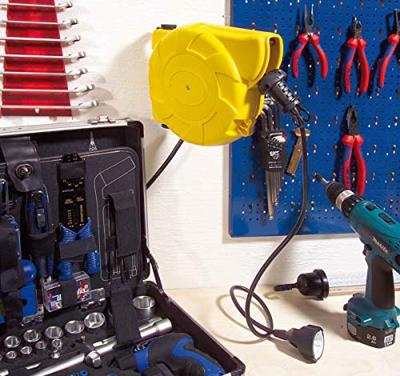 Brennenstuhl Automatische kabelhaspel IP20 9+2m H05VV-F 3G1,5 - 1241020300 - thumbnail
