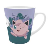 Pokemon Mug - Jigglypuff Purple Flowers - thumbnail