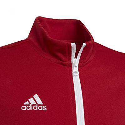 adidas Entrada 22 Trainingsjack Kids Rood Wit adidas Entrada 22 Trainingsjack Kids Rood Wit