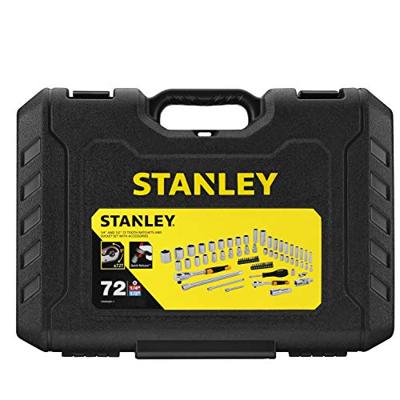 Stanley handgereedschap Dopsleutelset 1/4" + 1/2" - 72 delig - STMT82831-1 - STMT82831-1 - thumbnail