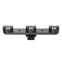 Ulanzi PT-23 Triple Cold Shoe Houder voor statief of camera - thumbnail
