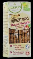 Bisson Authentieke zandkoekjes met hazelnoot/rozijnen bio 175 Gram - thumbnail