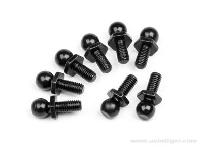 Low Profile Ball Stud 4.8x12mm (8pcs)