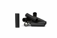 Tubus Racktime beschermhoes abrasion prot.set racktime black - thumbnail