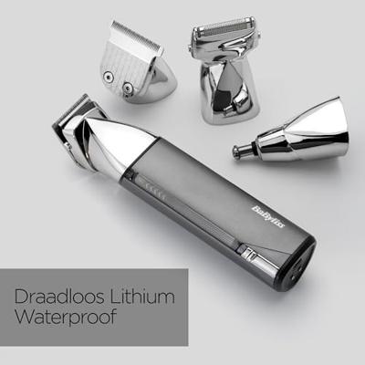 Babyliss MT996E Baardtrimmer Grijs Babyliss MT996E Baardtrimmer Grijs