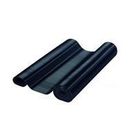 Adam Hall 85970 rubberen kabelmat geribbeld 0.7x10 meter zwart - thumbnail