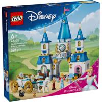 LEGO disney prinses 43275 assepoesters kasteel en paardenkoets - thumbnail