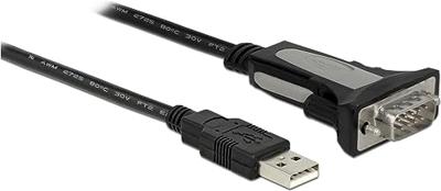 Delock 65962 Adapter USB 2.0 Type-A naar 1 x serieel RS-232 DB9 3 m