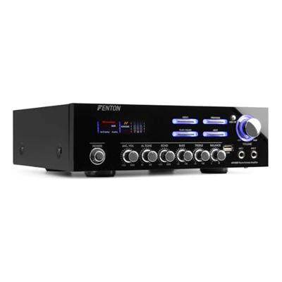 Fenton AV120BT 2 x 60W stereo hifi versterker met karaoke-functies