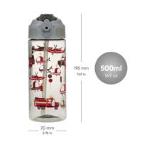 Baagl Rescuers Drinkfles 500ml met Rietje - thumbnail