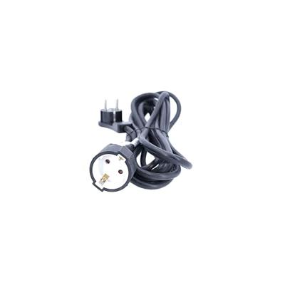 AS Schwabe 51022 Stroom Verlengkabel Zwart 10 m H05VV-F 3G 1,5 mm²