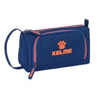 Schoolpennenzak Kelme Navy blue Oranje Marineblauw 20 x 11 x 8.5 cm - thumbnail