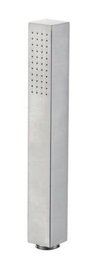 Wiesbaden 304-staafhanddouche vierkant RVS