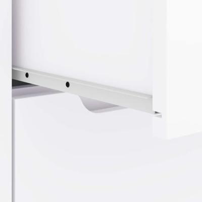 Nachtkastje VISNES 45x40x50 cm spaanplaat wit Nachtkastje VISNES 45x40x50 cm spaanplaat wit