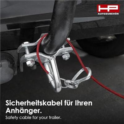 HP Autozubehör 25.127 0438104 Aanhanger breekkabel 99 cm