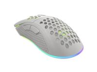 GENESIS NMG-1840 Krypton 555 USB Gaming Muis Rechtshandig Wit - thumbnail