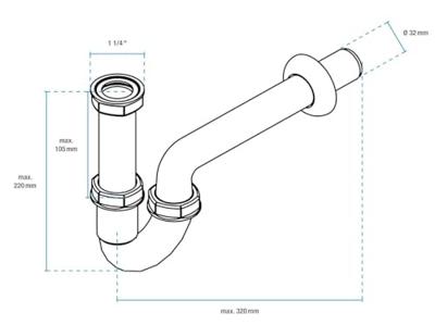 Cornat Buissifon Ms Ch 1 1/4 120Mm 214 - T317502