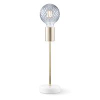 Home sweet home tafellamp Cava Marble - marmer/goud - thumbnail