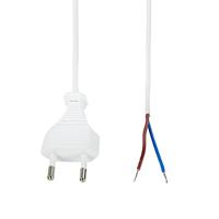 LogiLink Stroom Aansluitkabel [1x Euro-stekker - 1x Open kabeleinde] 1.50 m Wit - thumbnail