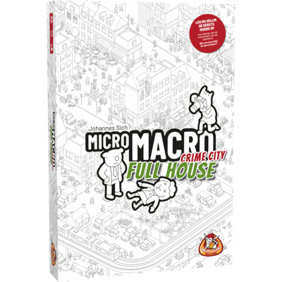 White Goblin Games micromacro: crime city full house