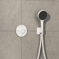 Hansgrohe ShowerSelect Comfort S thermostaat inbouw voor 2 functies, mat wit - thumbnail