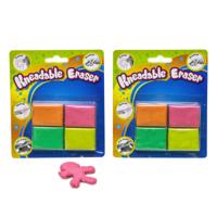 Kneedbare Gummen, 4st. - thumbnail