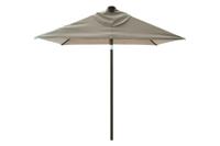 Madison parasol triangle 210x130cm taupe - thumbnail