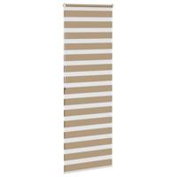 Zebra Blind 90x200 cm stofbreedte 85,9 cm polyester zandbruin - thumbnail