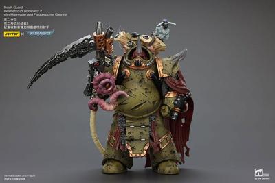 Warhammer 40k Action Figure 1/18 Death Guard Deathshroud Terminator 2 with Manreaper and Plaguespurter Gauntlet 14 cm Warhammer 40k Action Figure 1/18 Death Guard Deathshroud Terminator 2 with Manreaper and Plaguespurter Gauntlet 14 cm