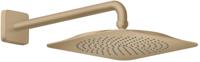 Axor Citterio C hoofddouche EcoSmart met wandbevestiging geborsteld brons - thumbnail