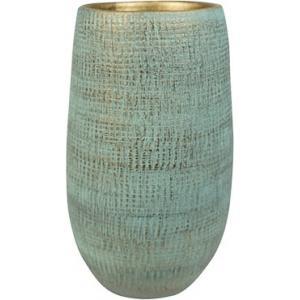 Vaas Ryan Shiny Blue Ø18cm Vaas Ryan Shiny Blue Ø18cm