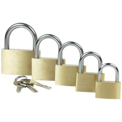 Brüder Mannesmann M 413-50 Hangslot 50 mm Verschillend sluitend Goud-geel Sleutelslot