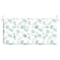 VidaXL Tuinbankkussen 120x50x3 cm oxford stof bladpatroon - thumbnail
