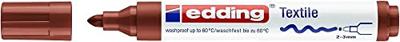 Textielmarker edding 4500 rond 2-3mm bruin
