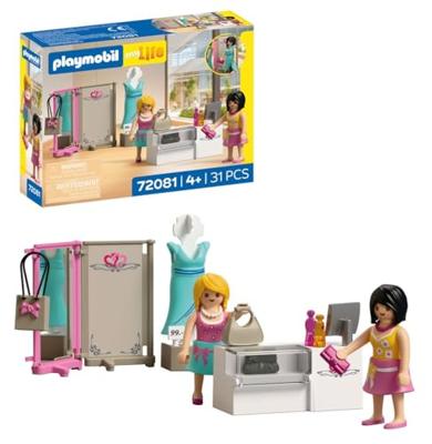 PLAYMOBIL My Life hippe modeboetiek 72081