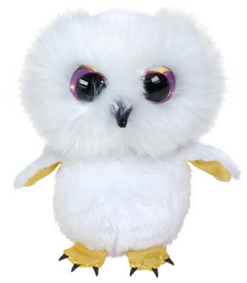 Lumo Stars knuffel - sneeuwuil lappi, 15cm