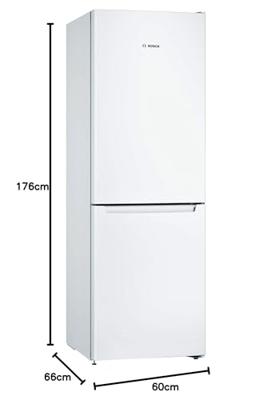 Bosch KGN33NWEB Koel-vriescombinatie Wit
