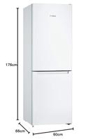 Bosch KGN33NWEB Koel-vriescombinatie Wit - thumbnail