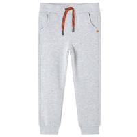 VidaXL Kinderjoggingbroek 92 gemêleerd grijs - thumbnail