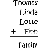 Family - Muursticker - thumbnail