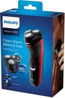 Philips 1000 series Elektrisch (droog) scheerapp. met PowerCut-mesjes, 1000-serie - thumbnail