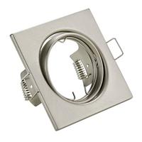 Trio Vierkante inbouwspotJura 8cm metaalgrijs - 650000107 - thumbnail